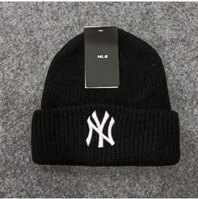Beanie Beni Hat Topi Kupluk Pria Wanita Motif NY Bordir Tebal Premium