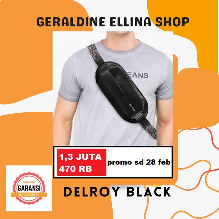 TAS BODY BAG OBERMAIN PRIA ORIGINAL SALE SERI DELROY