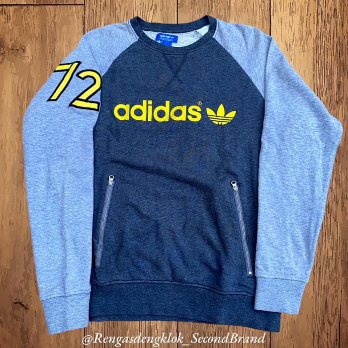 Jaket Hoodie Crewneck Adidas SL72 Vintage Second