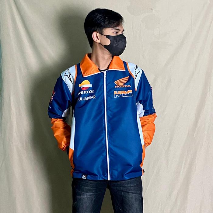 JAKET VINTAGE 90S TEAM REPSOL HONDA HRC