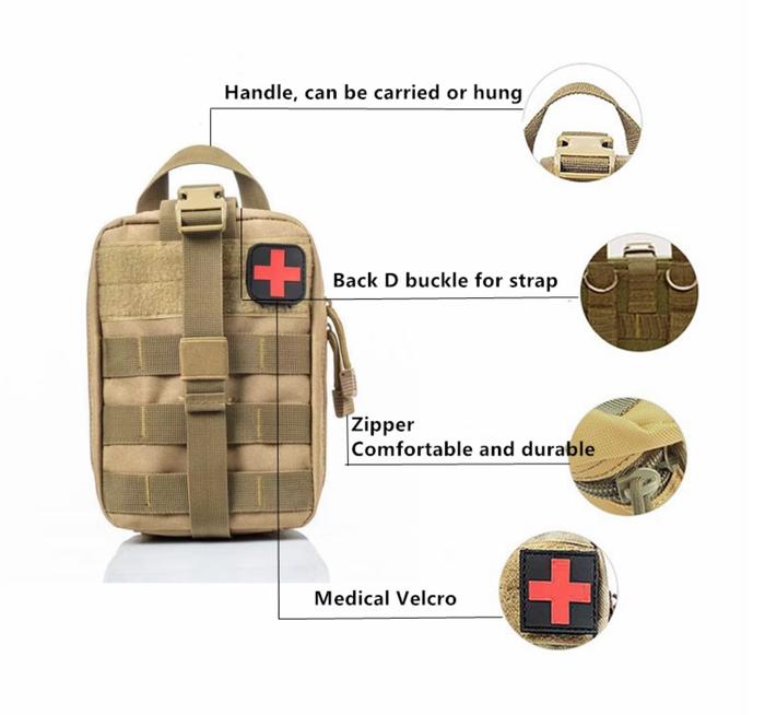 Tas Medis Tas P3K army Taktis Desain staylish