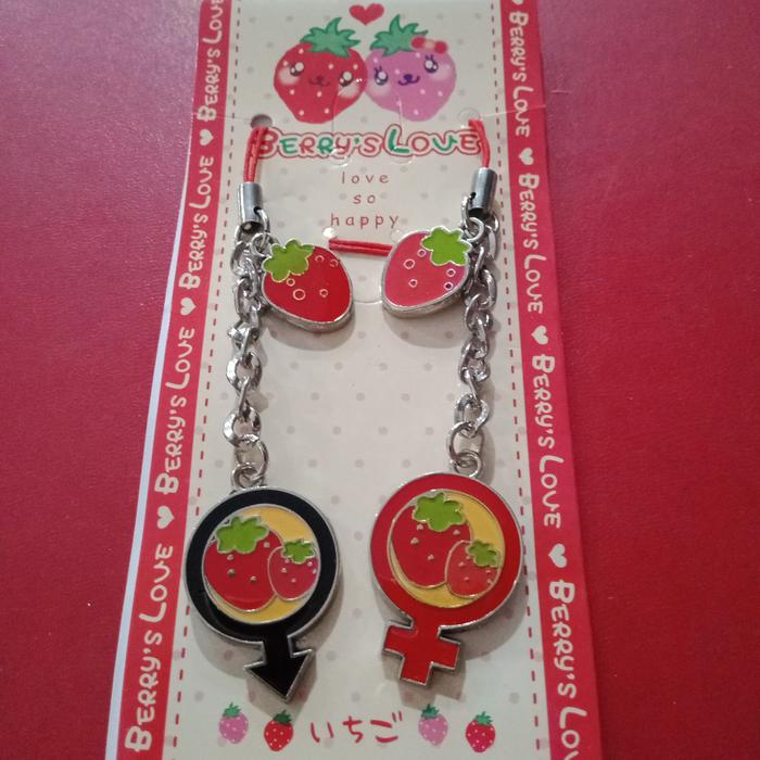 Hp Strap-couple sign with strawberry