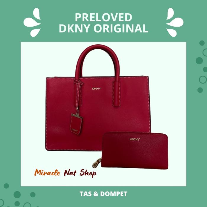 PRELOVED TAS & DOMPET DKNY ORIGINAL / TAS WANITA / ORIGINAL 100%