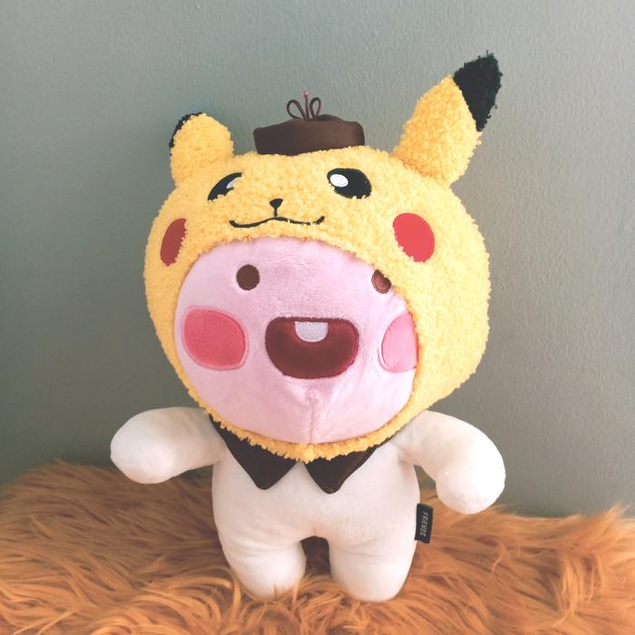 boneka appeach kostum Pikachu