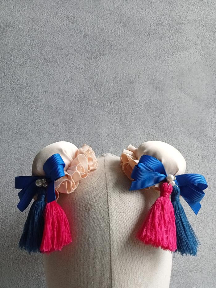 Chun li clip tassel creme