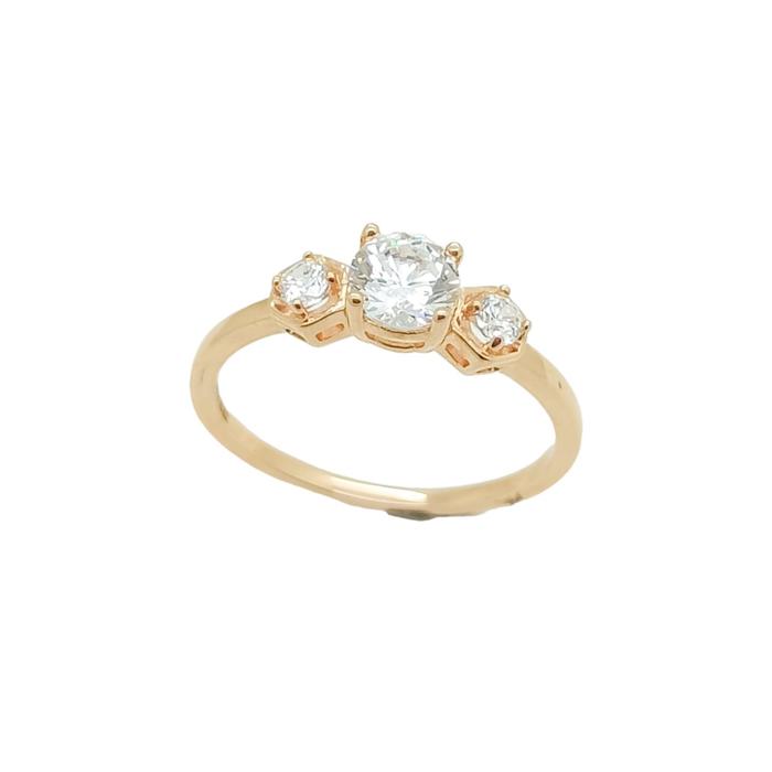 Cincin Rosegold Heksa Collection RI210852 Hala gold 755 18K
