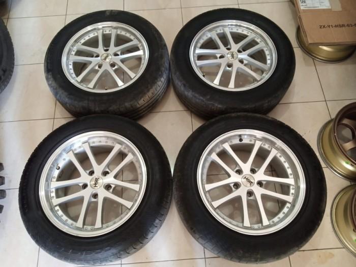 VELG MOBIL HSR SHOJI RING 17 LEBAR 7,5/8,75 PCD 5x114 + BAN XPANDER