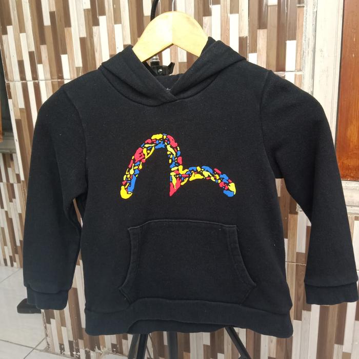 hoodie anak evisu big logo