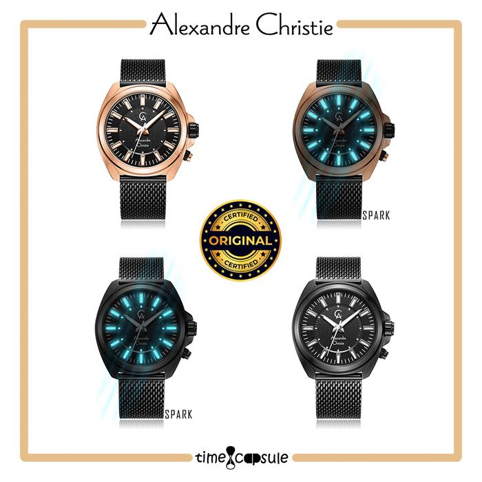 JAM TANGAN PRIA ALEXANDRE CHRISTIE ORIGINAL AC 8631 MH