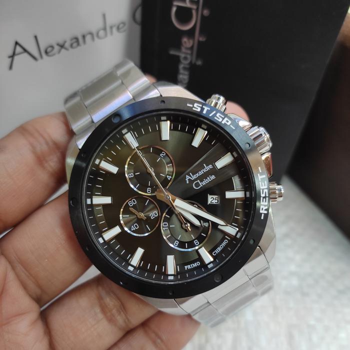 Jam PRIA ORIGINAL Alexandre Christie Ac 6669 MC All Stainless