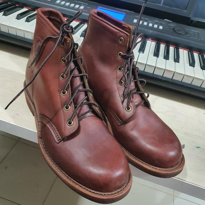chippewa boots red wings made in usa