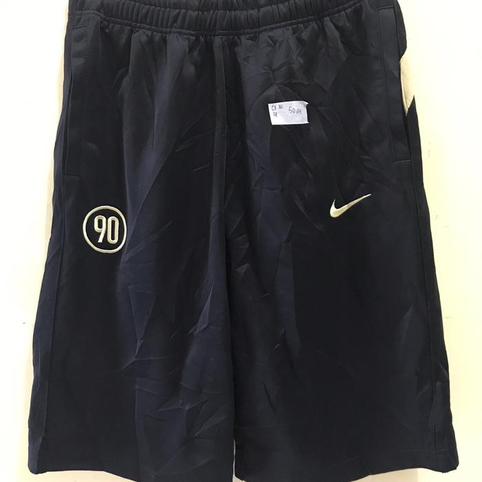 Celana pendek pria Nike 90 hitam original second
