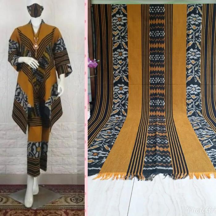 SETELAN WANITA SETELAN TENUN BLOUSE TENUN ROK TENUN ROK BATIK