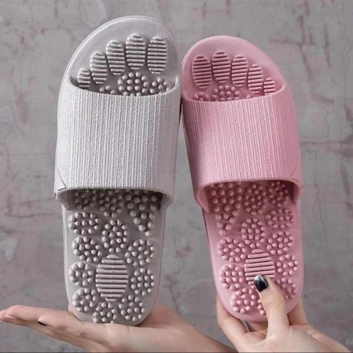 Sandal kesehatan pijat kaki Wanita dan Pria Refleksi Pijat Kaki Lembut