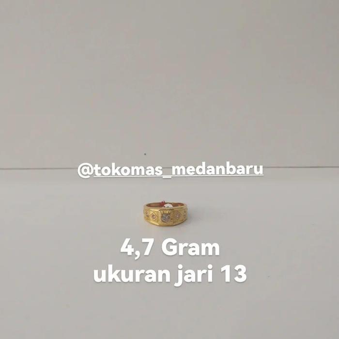 Cincin Mata Mas 16K 4,7 Gram
