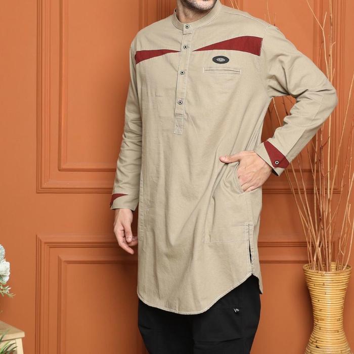 Kurta Pakistan lengan panjang Assyauqie