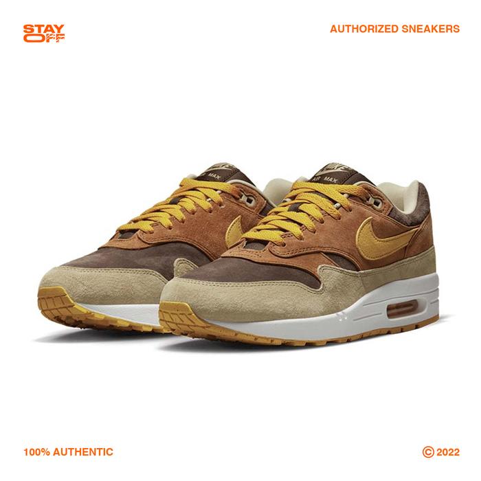 Nike Air Max 1 PRM Ugly Duckling - Pecan / Ochre (100% Authentic)