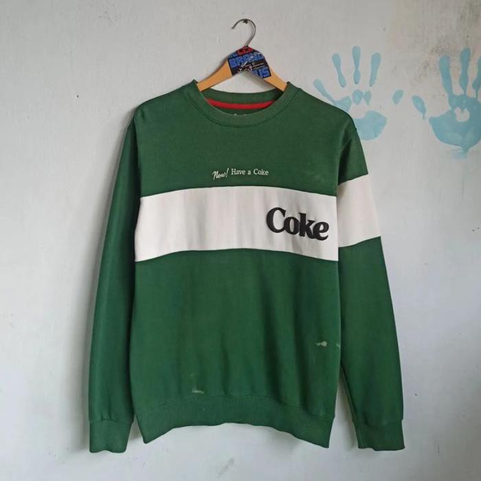 Crewneck Coca Cola x Hangten Second Pria Wanita