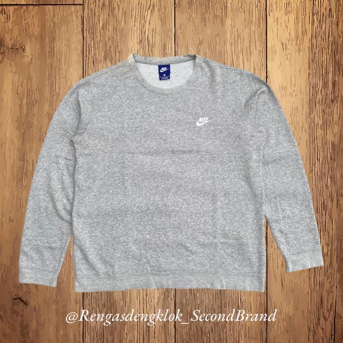 Jaket Hoodie Crewneck Nike - Kondisi second Very Good Condition Untuk Pria & Wanita