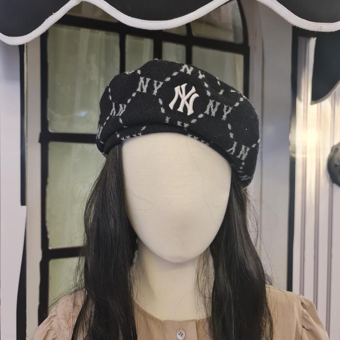 topi baret MLB black chasmiere