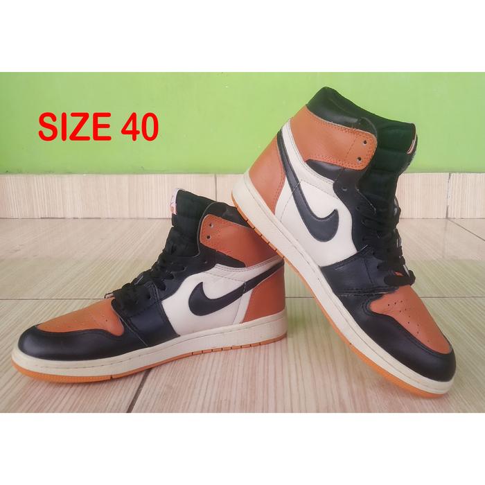 Nike Air Jordan 1 Retro High OG Shattered Backboard Second size 40