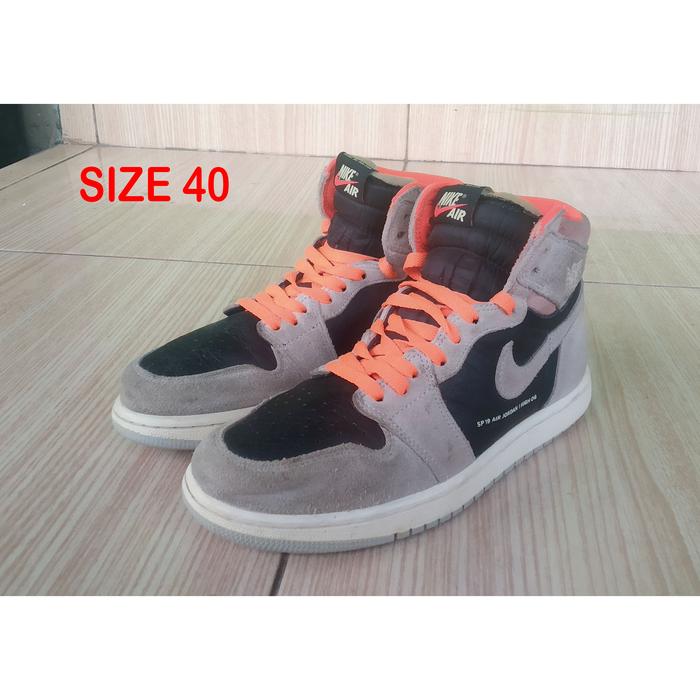 Nike Air Jordan 1 Retro High OG Neutral Grey Second size 40