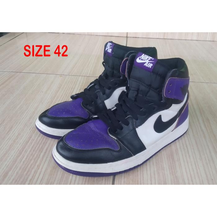 Nike Air Jordan 1 Retro High Court Purple Second size 42