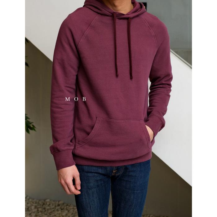Hoodie Goodfellow Pullover Wine Maroon Original