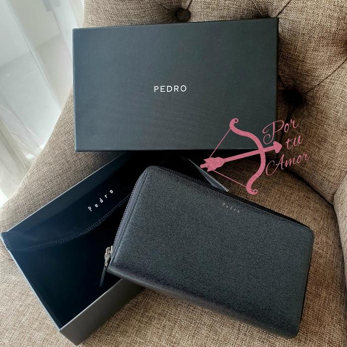 ORIGINAL Pedro Men Long Clutch Wallet Double Zipper | Dompet panjang