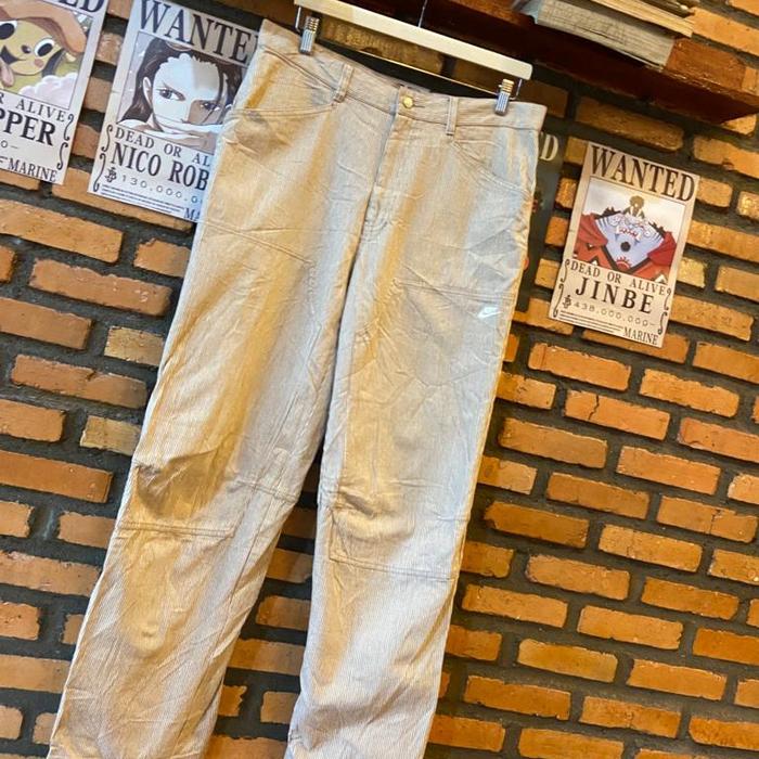 nike air sole double knee striped worker pants (second)