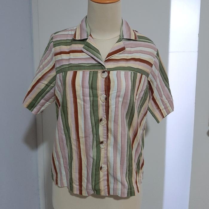 KEMEJA WANITA THE EXECUTIVE TX COLORFUL / HEM WANITA THE EXECUTIVE