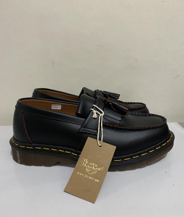 Dr.Martens Adrian Tassel Made in England Black quillon