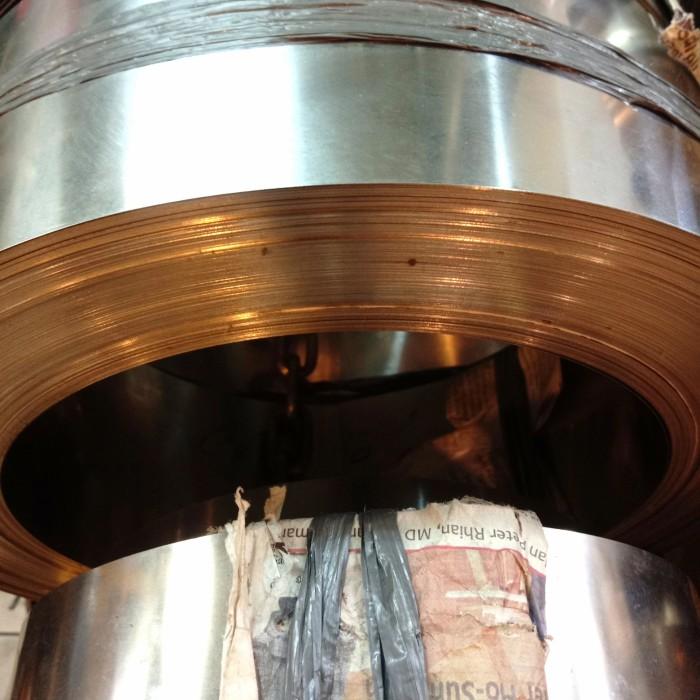 plat strip stainless 0.5 mm 50 mm x panjang 1 meter