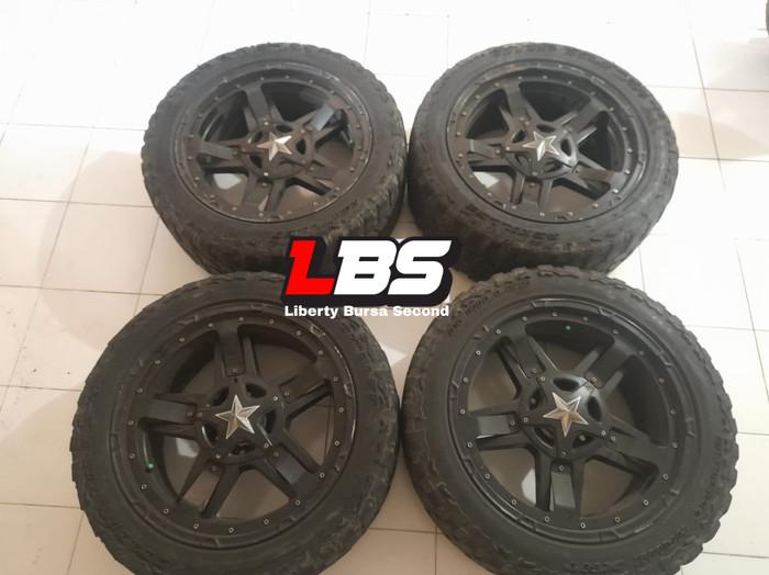 PELEG MOBIL ROCKSTAR R20X9 PCD 6X139 BAN ACHILLES 265 50 R20 FORTUNER
