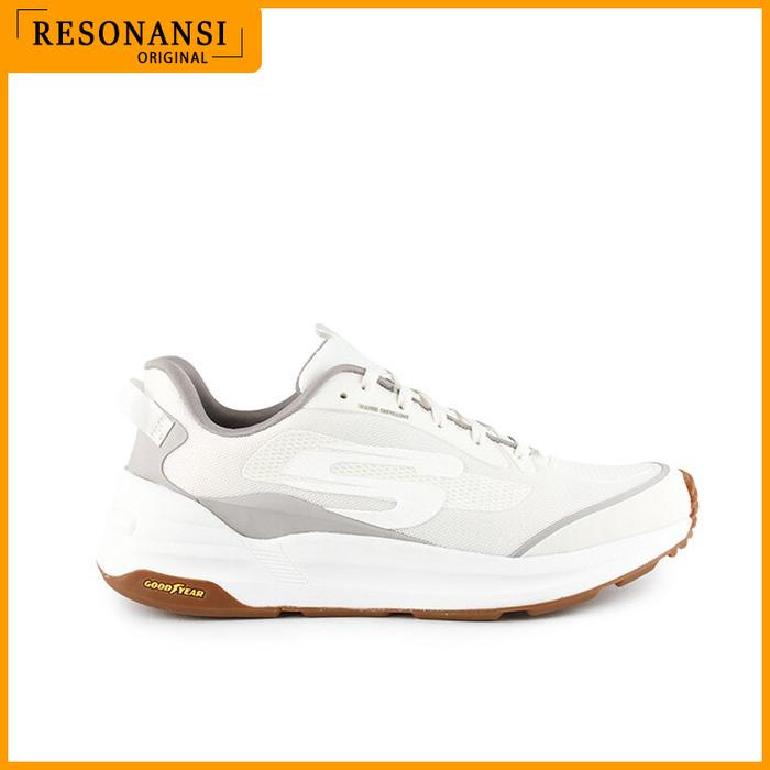 SEPATU PRIA TERBARU SKECHERS ORIGINAL SNEAKERS GLOBAL JOGGER PUTIH