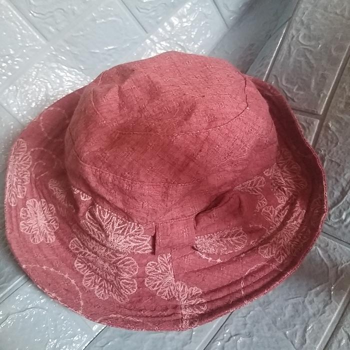 Topi bucket wanita second bekas import