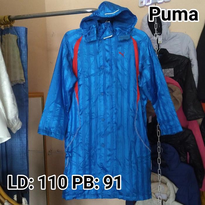 Jaket Puma Original Jacket Long Resletting Kancing Knit Brand