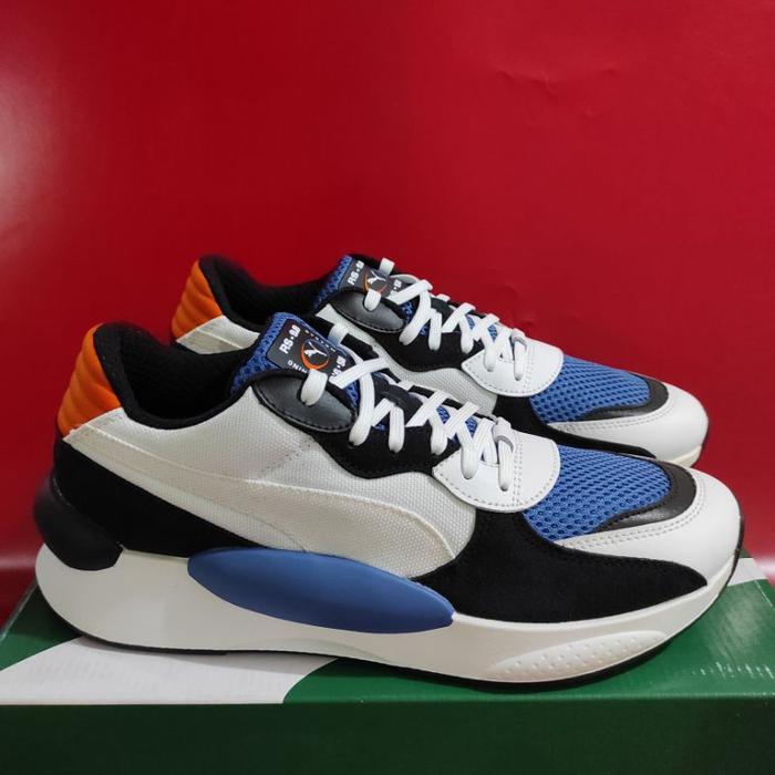 Sepatu Pria Puma RS 9.8 Cosmic 37036703 White Galaxy Original