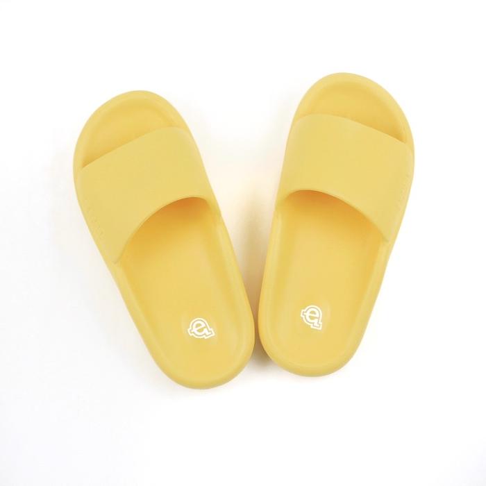 Sandal Anti Slip Edgy Yellow Sandal Yeezy Slide Karet Original E Label