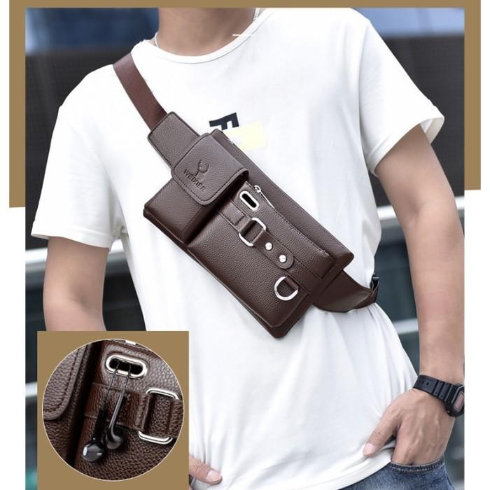 ZORRO WAISTBAG / TAS KULIT EKSKLUSIF BERKUALITAS