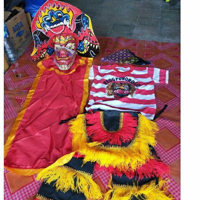 barongan anak full set barongan spon besar Celana jaranan