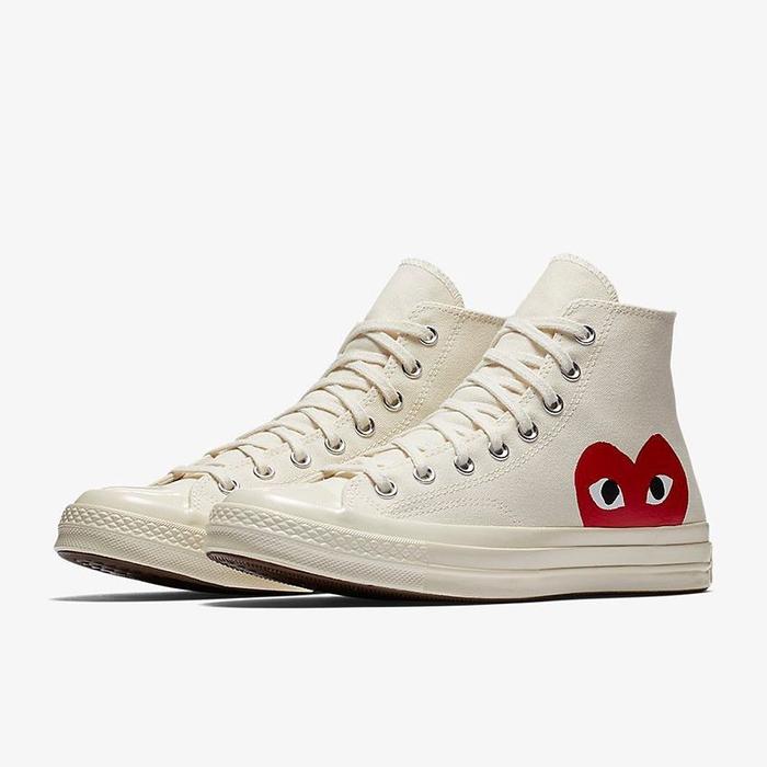 Converse Chuck Taylor All Star 70s High x CDG White One Heart Original