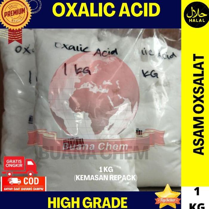 Oxalic Acid 1kg / Asam Oksalat / Osasir / Pemutih Pakaian