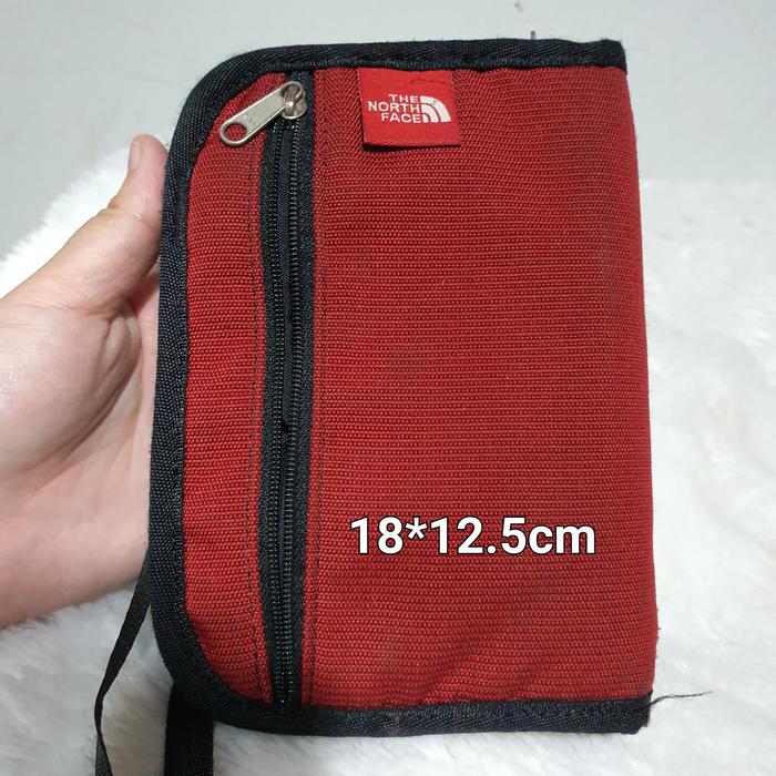 Tas sling lipat kecil TNF the north face Red