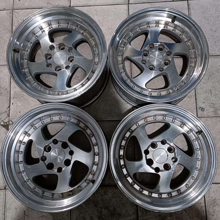 Velg Racing WAVE HSR Ring 15 Lebar 7/8 Hole 8X100/114,3 ET 20/15 S/P