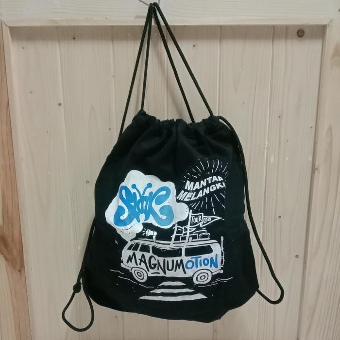 Bagpack SLANK Magnumotion tour 2019 merch.