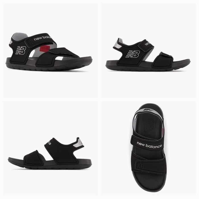 SALEEE 100% Original New Balance Kids SPSD Black Sandals