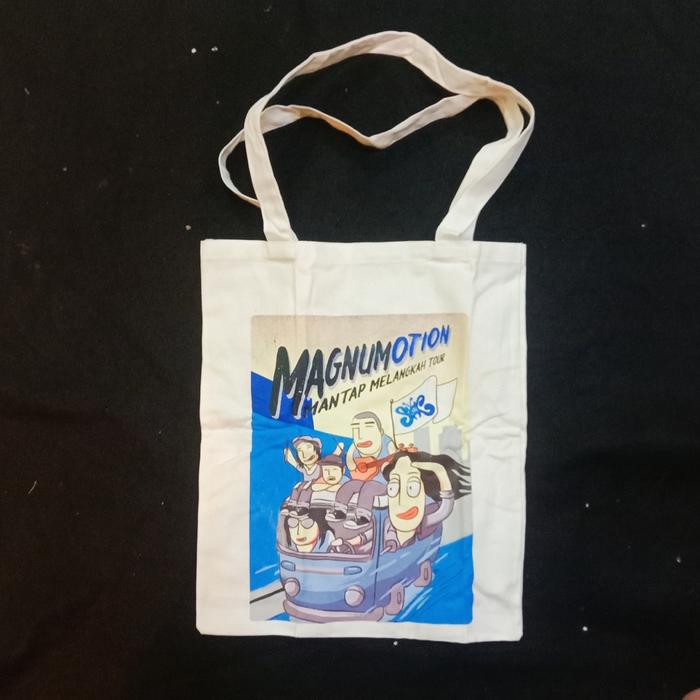 Tote bag SLANK Magnumotion mantap melangkah tour 2019.