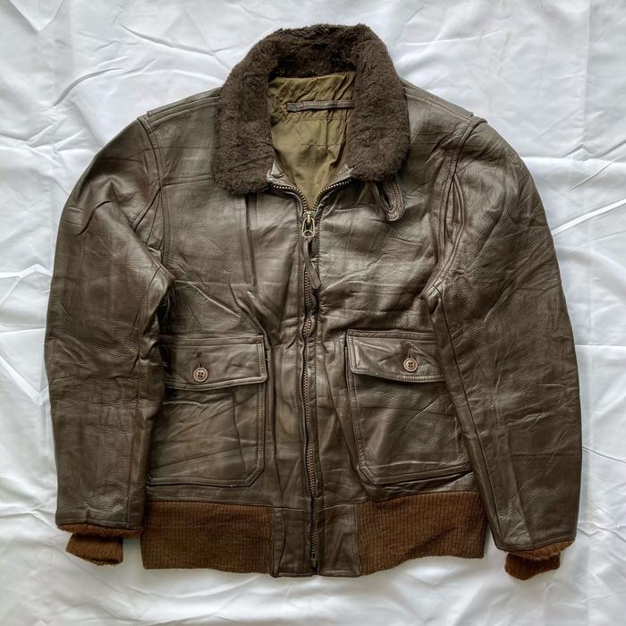 Vintage USN G1 Leather Jacket