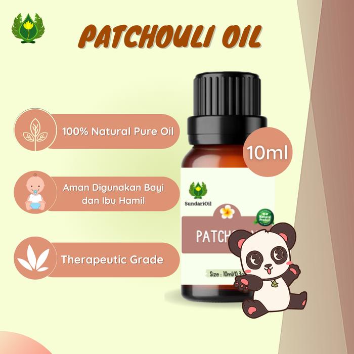 Essential Oil Patchouli / Minyak Nilam / Patchouli Oil - 10ml